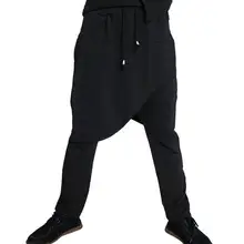 27-42 Горячая Весна Мужская Новая тонкая личность досуг волосы стилист косой промежность Харлан ноги брюки