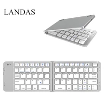 Landas Mini Foldable Keyboard Wireless 3.0 For iPhone Smart Phone Folding Keyboard Bluetooth Wireless For iPad For Xiao Mi Landas Mini Foldable Keyboard Wireless 3.0 For iPhone Smart Phone Folding Keyboard Bluetooth Wireless For iPad For Xiao Mi