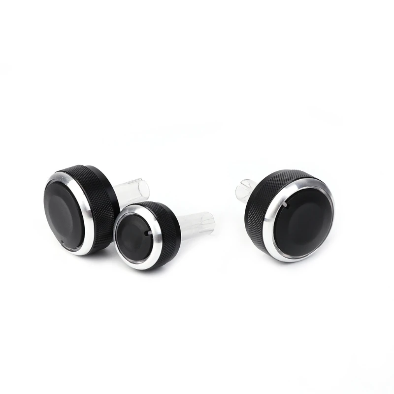 

3 Pcs A/C Air Condition Panel Control Switch Knob For Volkswagen VW GOLF 4 MK4 Bora Passat B5