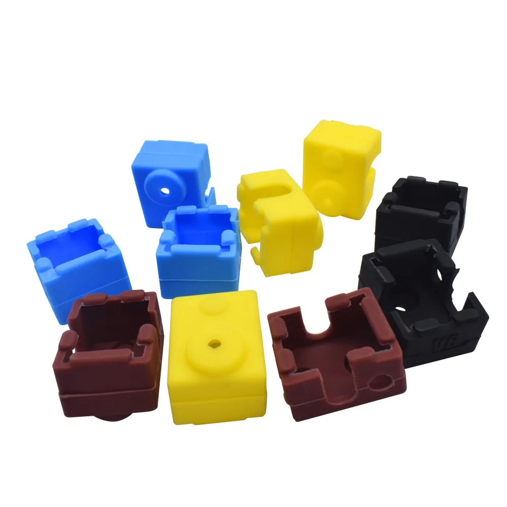 3D ملحقات الطابعة V6 التدفئة الألومنيوم كتلة سيليكون كم عالية درجة الحرارة المقاومة 280 درجة 3D ملحقات الطابعة V6 التدفئة الألومنيوم كتلة سيليكون كم عالية درجة الحرارة المقاومة 280 درجة