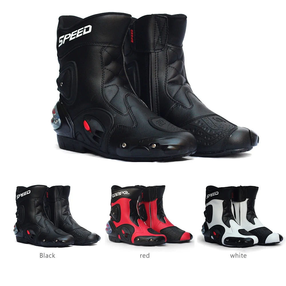 PRO BIKER Men Motorcycle Boots Motocross Racing Boot Men Dirt Bike ...