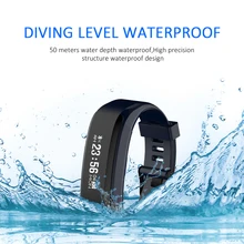 2016 Newest XR01 Smart bracelet Swimming super chip step-sitting sedentary sleep reminder heart rate pk mi band 2 P20