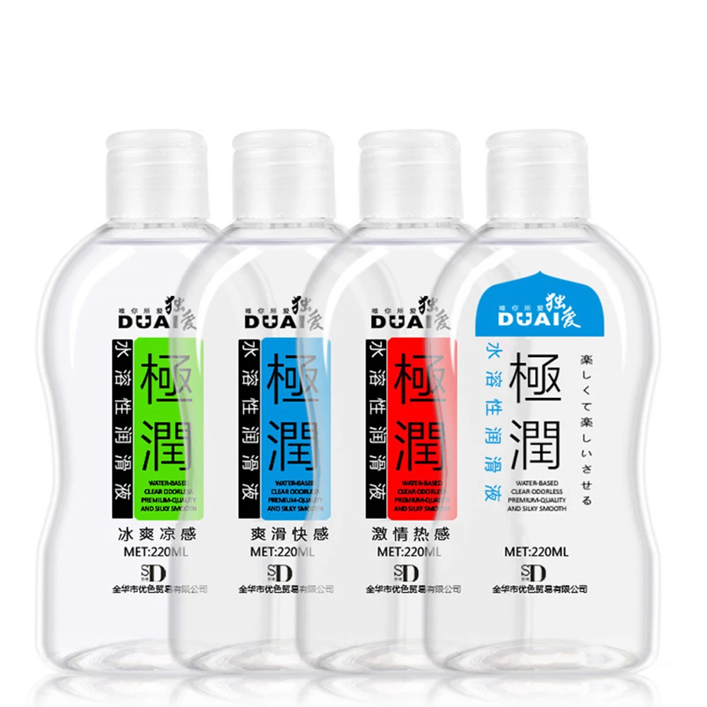 440 ML2 bottles  Anal Lubricant Water Based Lubricating Personal Body Massage Anal Vagina Lubricant Oil Adult sex Products