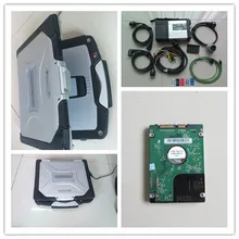 mb star c5 multiplexer with software newest version 2017.07 hdd installed in laptop toughbook cf-30 full set top quality