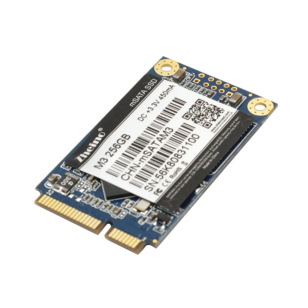 Zheino 3D mSATA 256 ГБ SSD M3 жесткий диск Dirve TLC NAND флэш память Внутренний твердотельный для