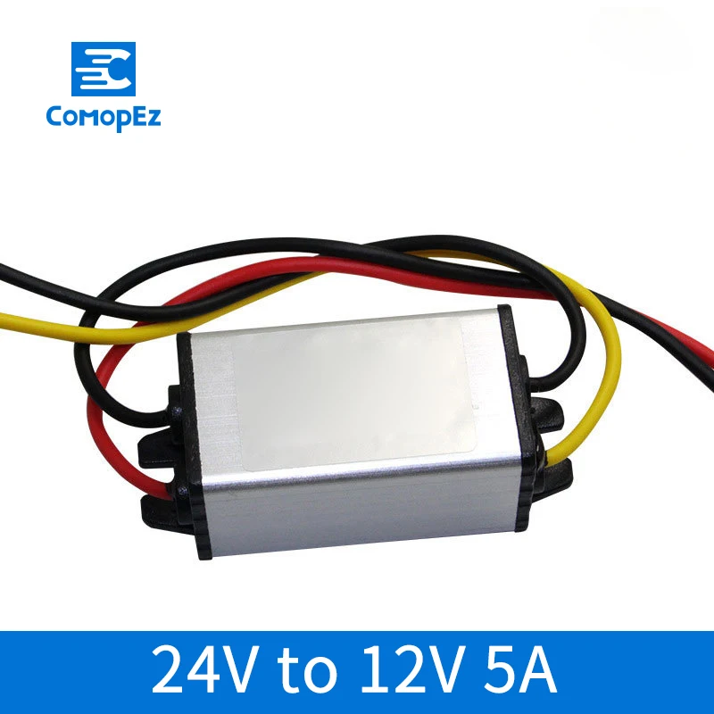

24V to 12V 5A 60W Voltage DC-DC Converter IP68 Electrical Step-down Buck Module Power Supply for Water Pump Photovoltaic panel