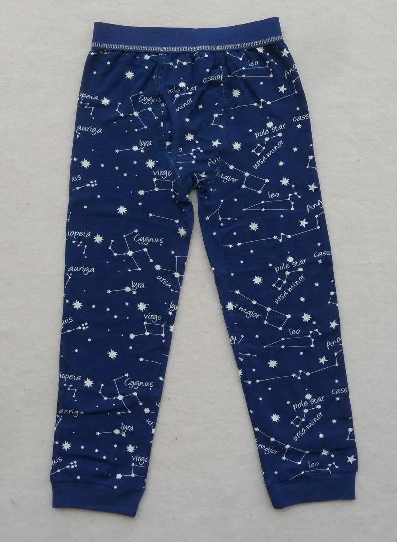 Boys home wear knit pants / leggings constellation sky models|wear ...