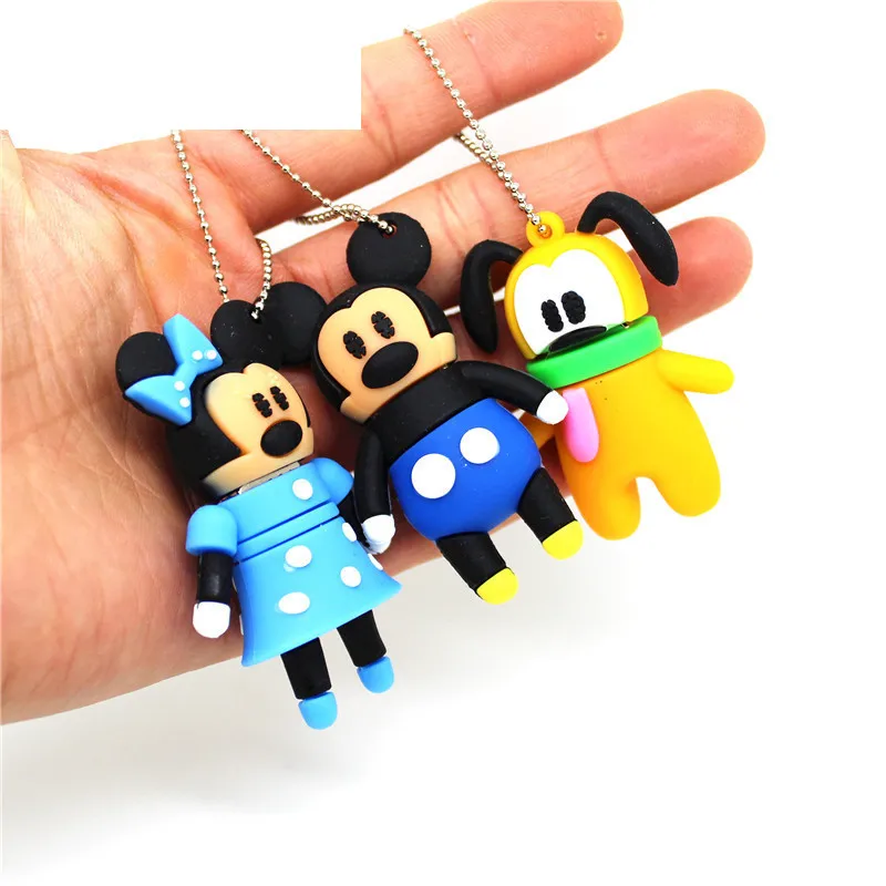 USB флеш накопитель с Микки и Минни милый изображением мультяшных животных флешка
