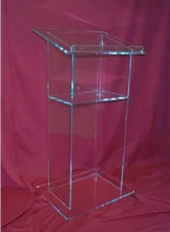 Логотип Настроить Лидер продаж акриловые Lectern Lucite церковный Подиум прозрачного ПММА Pulpit glass церковная кафедра акриловый Подиум