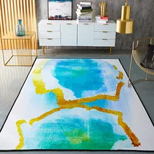 Скандинавские INS абстрактный мир большой ковер для дома спальни прикроватный вход напольный для лифта коврик Диванный кофейный столик Противоскользящий коврик