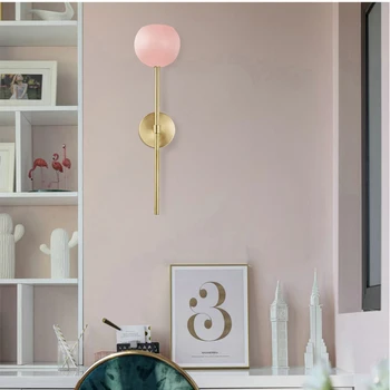 

JAXLONG Nordic Wall Lamp Children's Room Bedroom Bedside Aisle Corridor Light Living Room Background Sconce Dining Room Loft