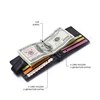 CONTACT'S Fashion Genuine Leather Money Clips High Quality Cow Leather Men Wallets Hasp Mini Purses vintage Men Wallet Card Hold 2