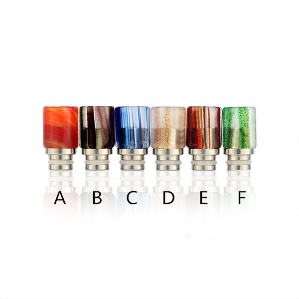 

Sailing electronic cigarette 510 glass drip tips tempered glass assorted colors for 510 tank atomizer free shipping