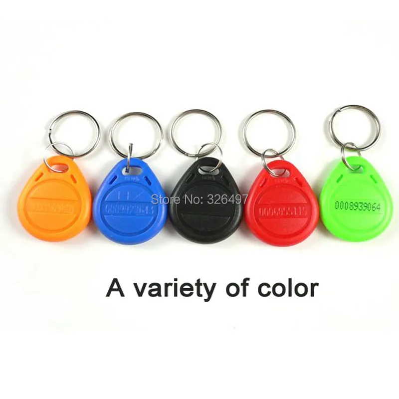 T5557 5577 Contactless Proximity Identification rfid Keychain keyfob Blue