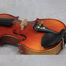 Скрипка сделанный вручную из массива дерева тигра шаблон начинающих детей взрослых вход осмотр класс играющие на инструментах