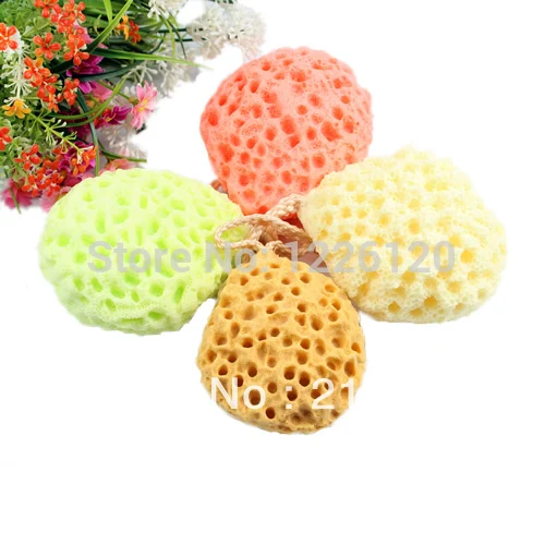 Wholesale&Retail Bath Scrubber Shower Spa Sponge Body Cleaning Scrub
