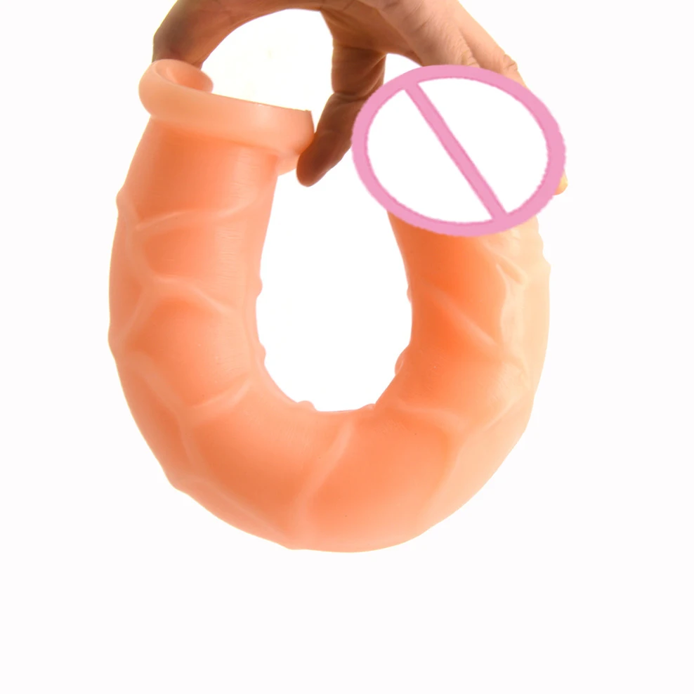 13.2 inch Black Realistic Super Big Dildo Flexible Penis Dick With Suction Cup Super Long Dildos for women masturbation adult