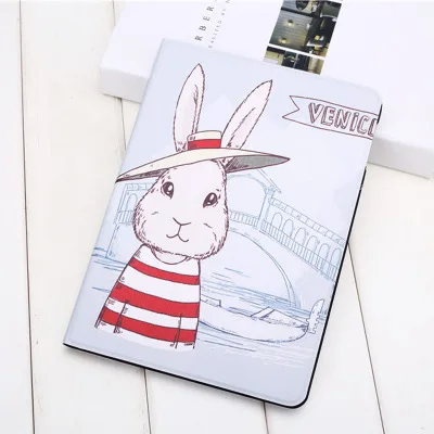 Cartoon cases For Apple iPad mini 4 Case Folio Stand Smart Wake up Protector Skin Cover For iPad mini4 7.9 inch tablet