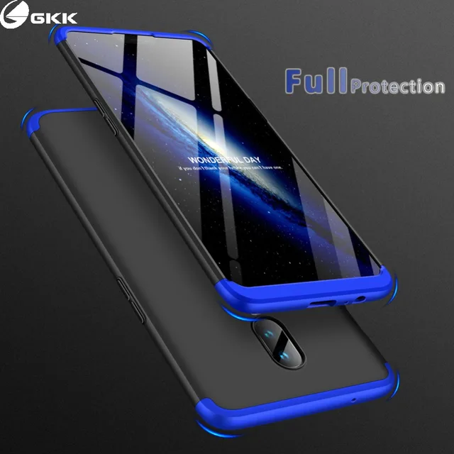 GKK Case for Oneplus 6 6t Case 360 Full Protection Shockproof Matte Hard 3 In 1 for oneplus6 Oneplus 5 5t Cover Coque Fundas
