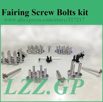 

Full set Fairing bolts kit screws set for HONDA CBR600F3 1995 1996 1997 1998 CBR600 F3 95 96 97 98 Fairing screws kit HOTLI