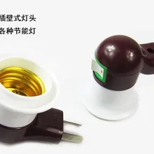 6 шт./лот e27 лампа держатель розетки Wall-mount мини творческий Douille e27 патрон для светодиодной лампы e27 световая розетка винт-on