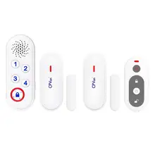 Комплекты домашней сигнализации CPVan, беспроводная система охранной сигнализации, 433 МГц, 1 сирена, 2 окна, двери, датчики, 1 пульт дистанционного управления