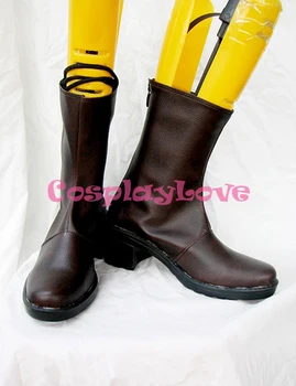 

Vampire Knight Kuran Yuuki Cosplay Shoes Boots Black Color Hand Made Custom-Made For Halloween Christmas Festival CosplayLove