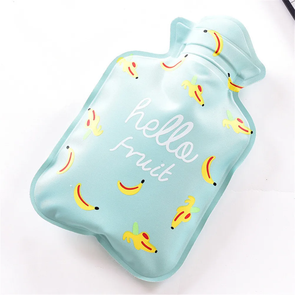 8 Colors Cute Household Warm Items Guatero Safe And Reliable High-quality Washable Hot Water Bottle Bag Wholesale Drop Shipping - Цвет: Зеленый