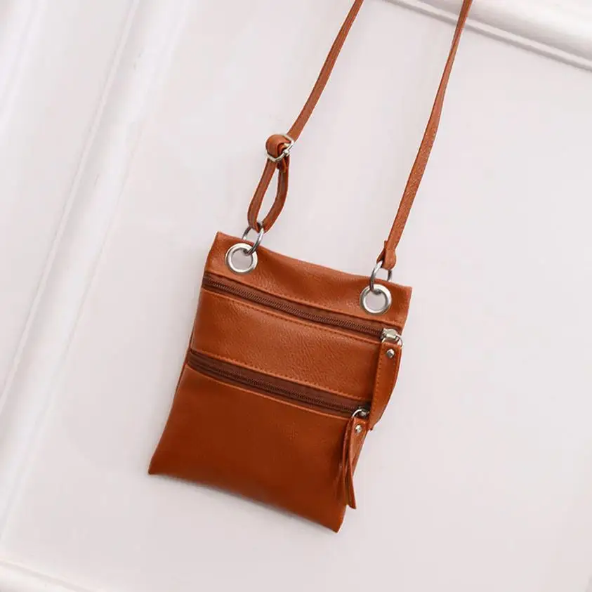 

Fashion Women Girls Handbag Casual Mini Small Zipper Shoulder Bag Cross Body Ladies Purse Bolsa Feminina 2017 New Design