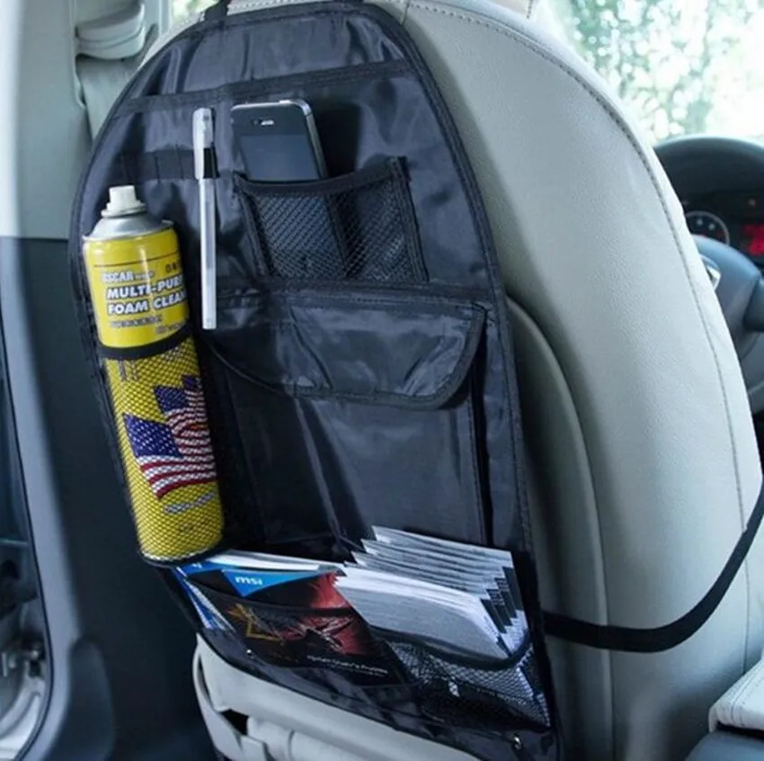 Car Auto Care Seat Protector Cover Storage Bag Pouch For Children Kick Mat Mud