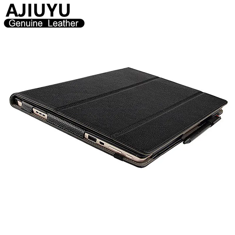 Genuine Leather For Lenovo Miix 510 Case Ideapad MIIX 5 Protective Smart Cover Tablet Miix5 Protector MIIX510 Sleeve Cowhide