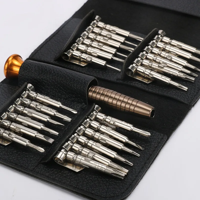 

Mini Precision 25 in 1 Screwdriver Set Torx Screwdriver Repair Hand Tools Set For iPhone Cellphone Tablet PC Camera Watch A11