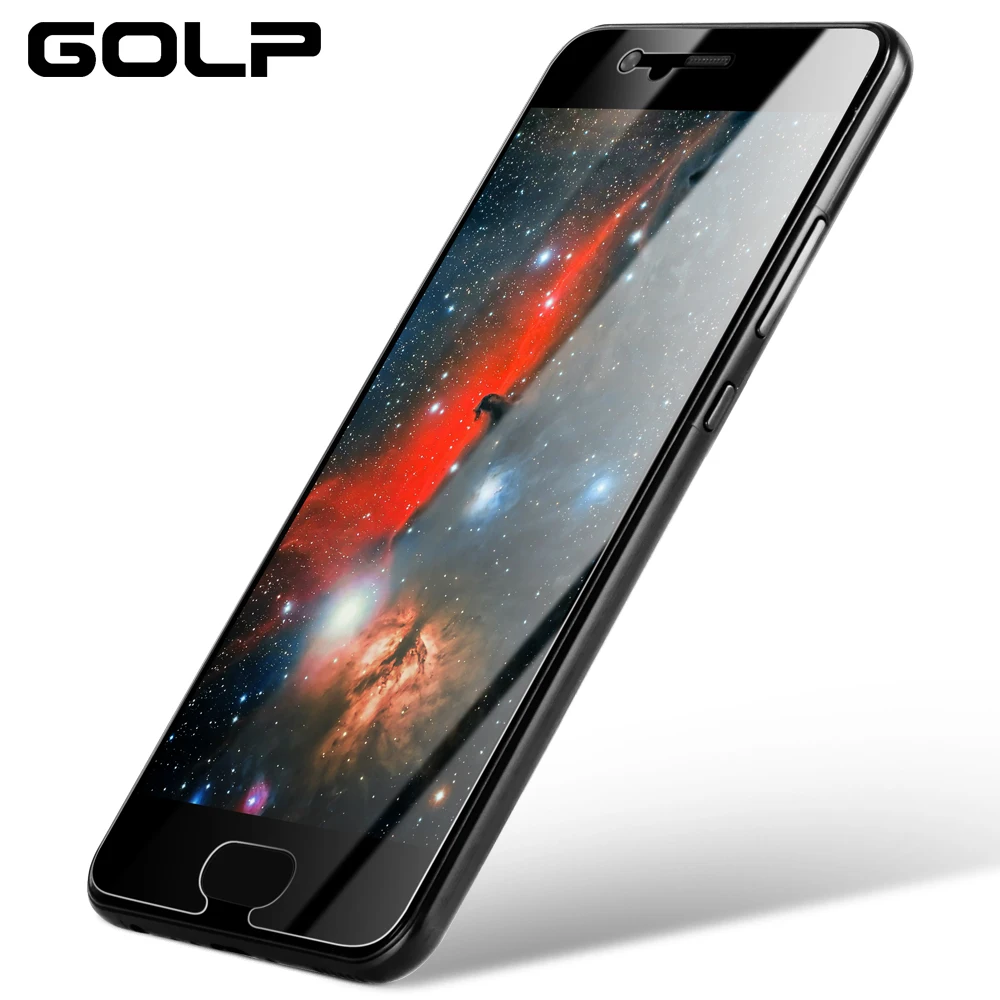 

GOLP 9H Screen Protector Tempered Glass For Huawei P10 P10 lite Transparent Clear Cover Glass Film for Honor 8 case