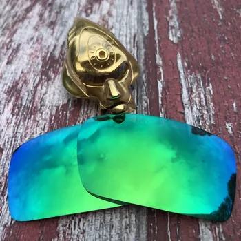 

Wholesale Glintbay 100% Precise-Fit Polarized Replacement Lenses for Oakley Gascan Sunglass - Emerald Green Mirror