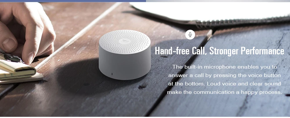 Xiaomi Mijia портативный AI версия беспроводной Bluetooth динамик умный Голосовое управление Handsfree бас мини динамик