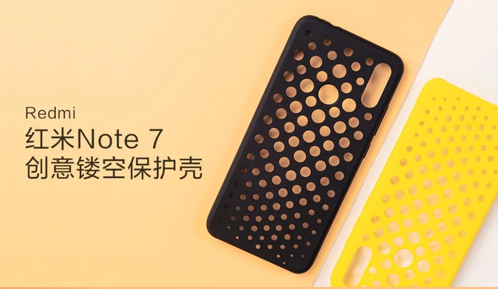 Чехол для xiaomi redmi note 7, официальный ПК, не разбивается, задняя крышка для 6,3 дюймов, для mi redmi note 7, смартфон, полый, redmi note