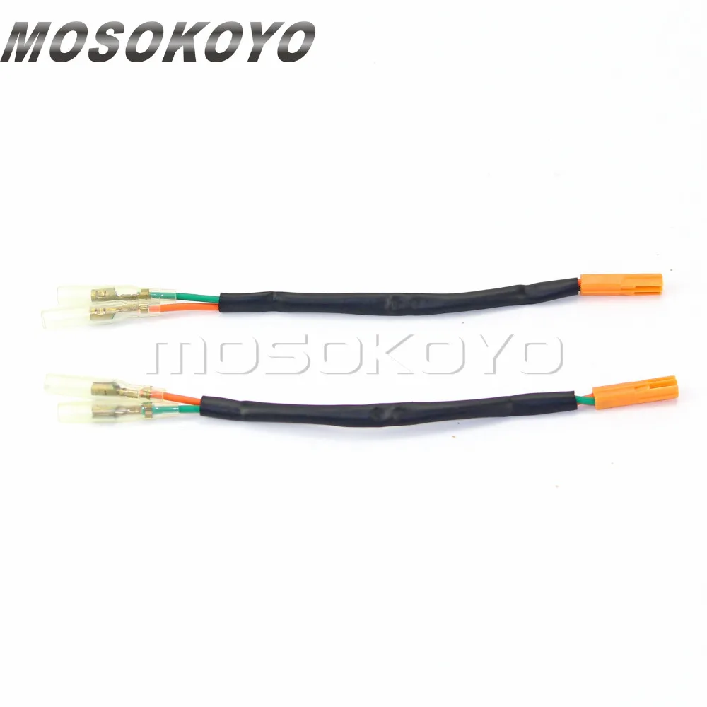4 шт. разъемы для сигнала поворота мотоцикла CBR125R CBF1000 VT1300 VTX1800 VTR250 CB 500 2002 2013| |