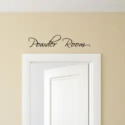 Стены Стикеры гостиной спальня фон горячий Powder room спокойной ночи Home Decor Wall Стикеры наклейка Спальня винила Арт Apr18