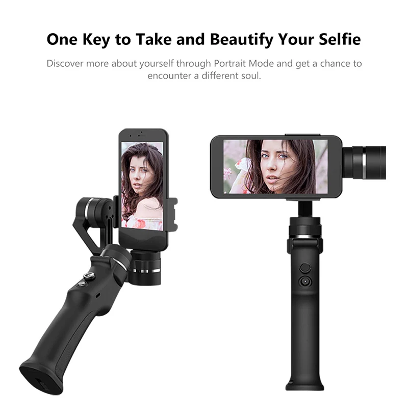 

Portable Gimbal Stabilizer Mount for Smartphone Camera Wireless Control Panorama Mode Tracking FJ88