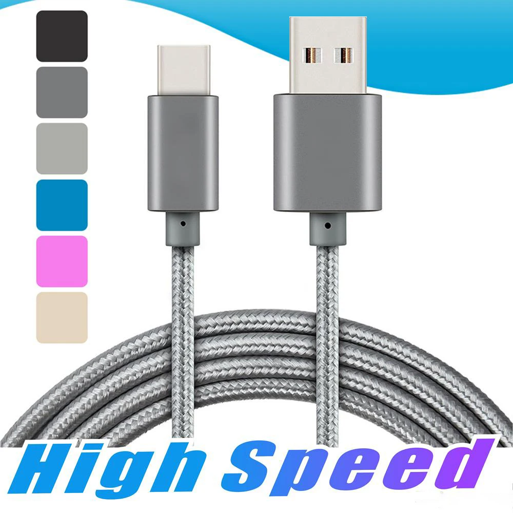 1M 2M Fast Charging For iPhone 6 6S 7 8 Plus Solid Nylon Data Cable