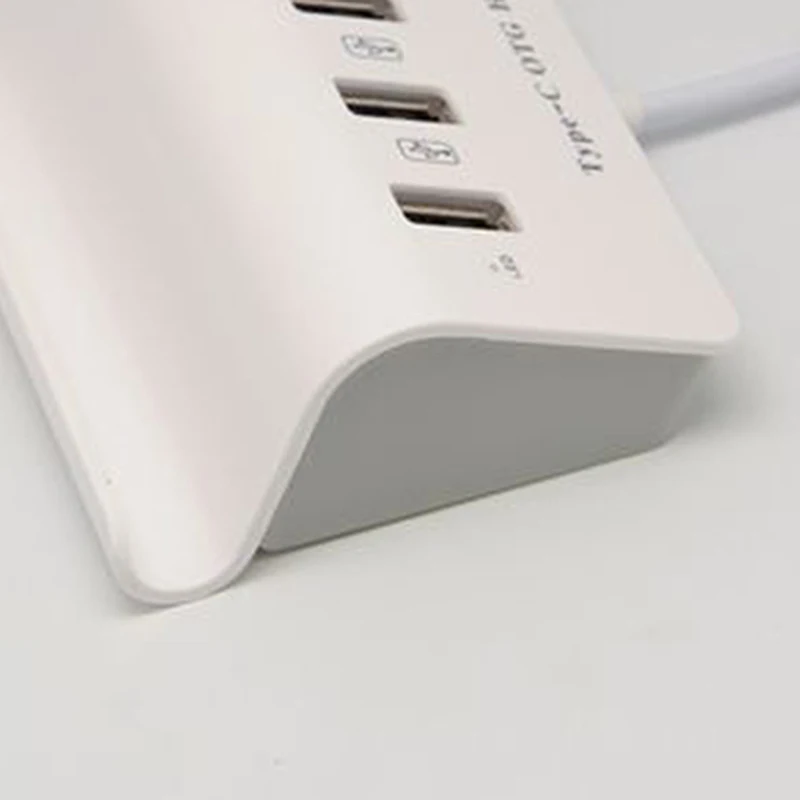 Мультифункциональный Тип C концентратор держатель кронштейна мобильного телефона 4-Порты и разъёмы USB 2,0 расширитель телефон Зарядное устройство быстрой зарядки портативный Преобразователь
