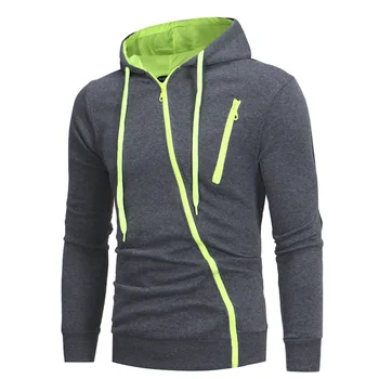 

New Hoodies Men 2019 Autumn Casual Long Sleeve Hoodie Men Sweatshirts Slim Zipper Hoody Sweatshirt Men Hooded Streetwear