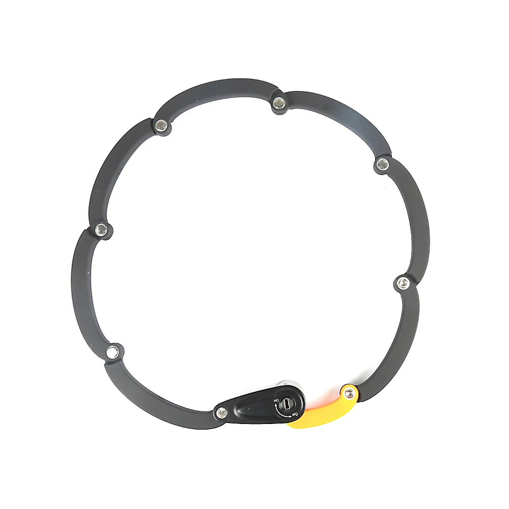 Mountain Road Foldable Bicycle Bike Seat Post Folding Lock Cable Lock