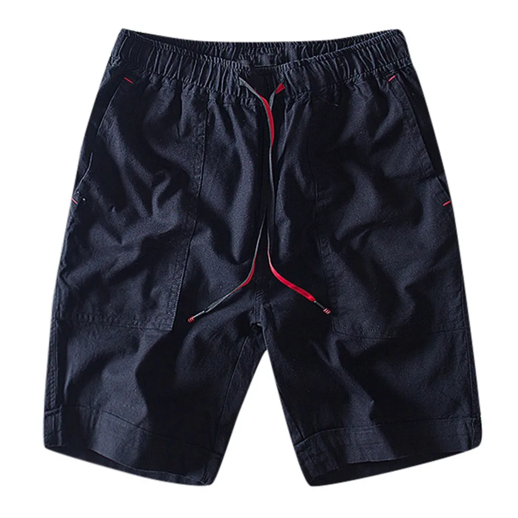 Мужские шорты кэжуал мужские хлопковые джинсовые шорты Slim Fit прямые повседневные брюки Брюки с карманами летние шорты мужские широкие брюки hombre