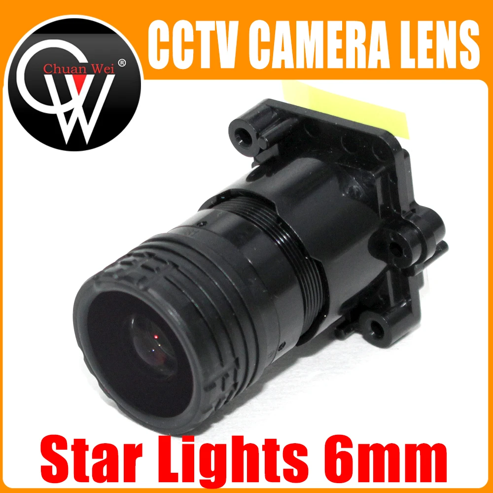 Звездные огни F0.95 6 мм M16 фокусное расстояние 2MP 1/2 7 &quotспециально для датчика