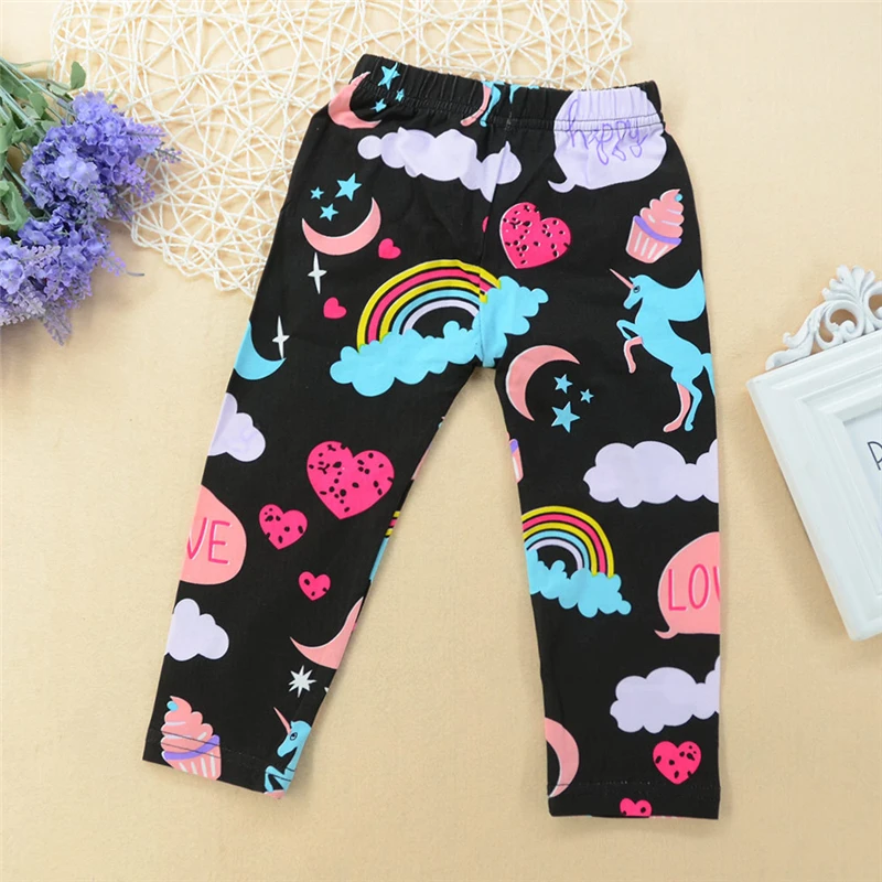 Yeedison Fashion Girls Clothing Set 2018 Cotton Baby Kids Clothes Suits For Girls Unicorn Dress Pants 2Pcs Children Outfit Sets (7)