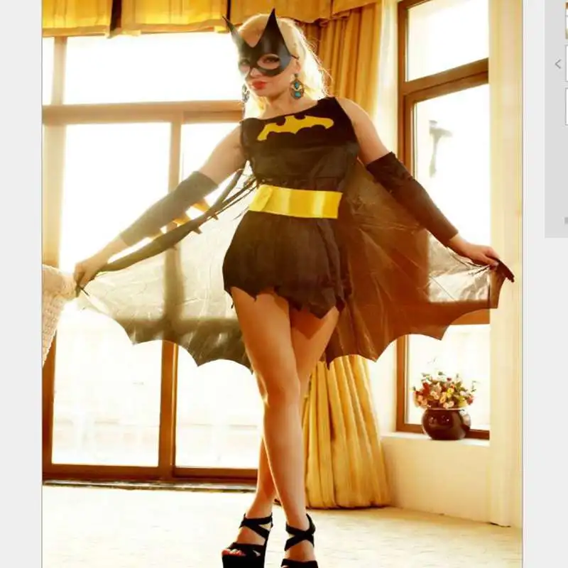 Halloween Cosplay Costumes Female Bat Appeal Uniforms Europe And The