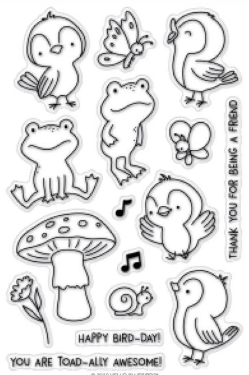 

bird Transparent Clear Stamps for DIY Scrapbooking/Card Making/Kids Christmas Fun Decoration Supplies