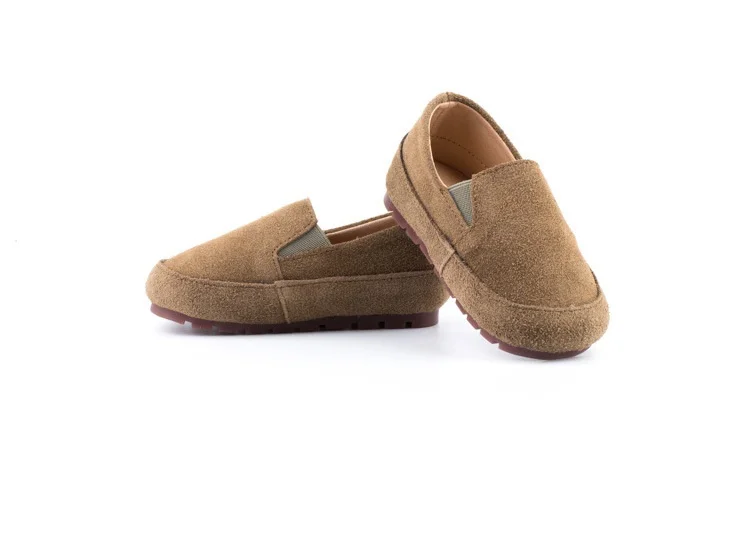 Sapatos da Criança do Bebê Novas Crianças Fundo Macio Respirável Flats Couro Genuíno Estudante Estilo Britânico Mocassins Sapatos Meninos 02 6 Novas Crianças Sapatos Da Criança Do Bebê