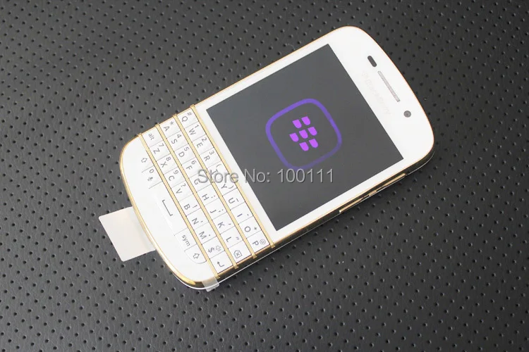 Оригинальная BlackBerry Q10 QWERTY клавиатура 8.0MP 3," емкостный сенсорный экран двухъядерный 16 Гб rom 3g/4G